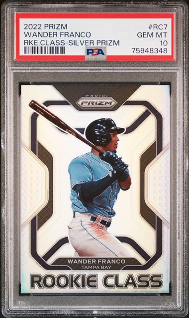 2022 Panini Prizm RKE.CLASS-SILVER PRIZM #RC-7 Wander Franco front
