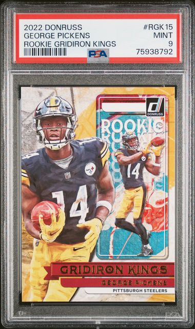 Pittsburgh Steelers George Pickens 2022 Panini Illusions Rookie Football  Card