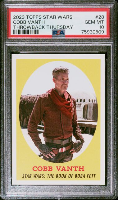 2023 Topps TOPPS STAR WARS THROWBACK THURSDAY Cobb Vanth front