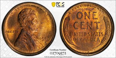 1909-S VDB 1C MS65RD