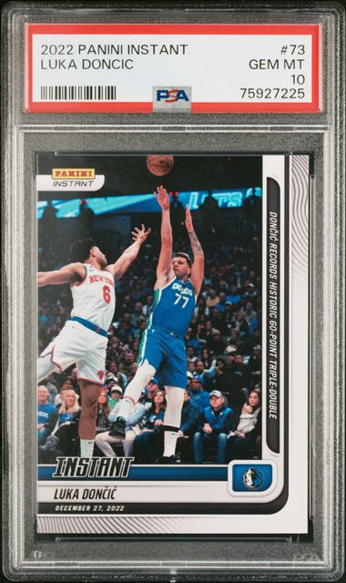 Panini Luka Doncic front