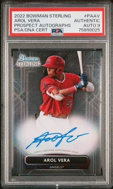 Aaron Judge 2013 Bowman Sterling Prospects Autograph Baseball Card