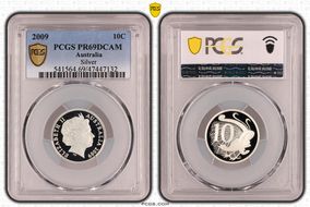 2009 10C Silver PR69DCAM