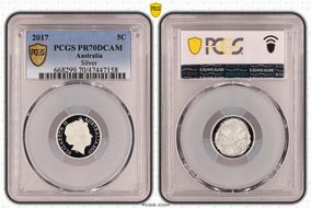 2017 5C Silver PR70DCAM