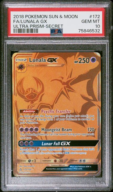 Lunala GX (Secret Rare)