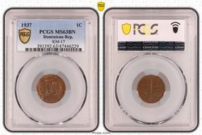 1937 1C MS63BN