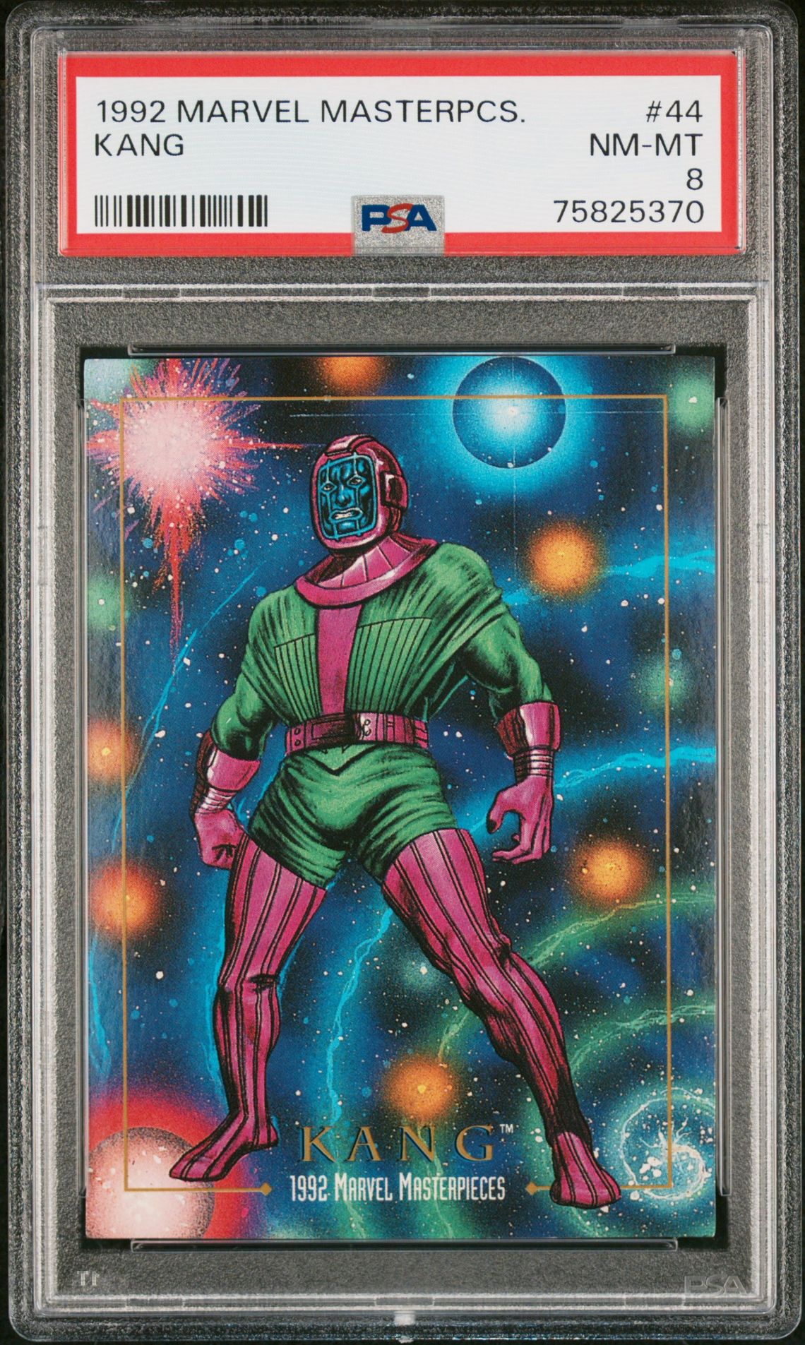 1992 Fleer MARVEL MASTERPIECES #44 Kang front