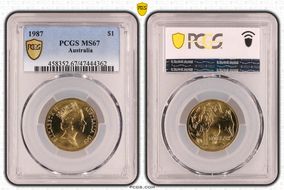 1987 $1 MS67