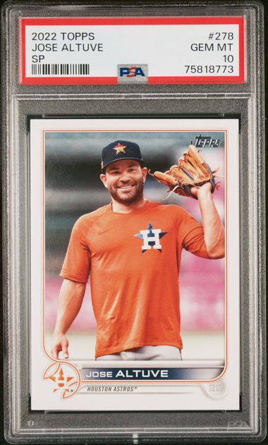 2022 Topps #278 Jose Altuve NM-MT Astros