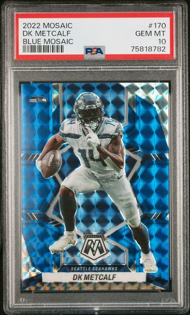 2022 Panini Mosaic Football DK Metcalf #170 Seattle Seahawks