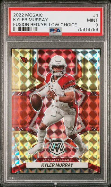 2022 Panini Prizm Kyler Murray Arizona Cardinals Red White Blue