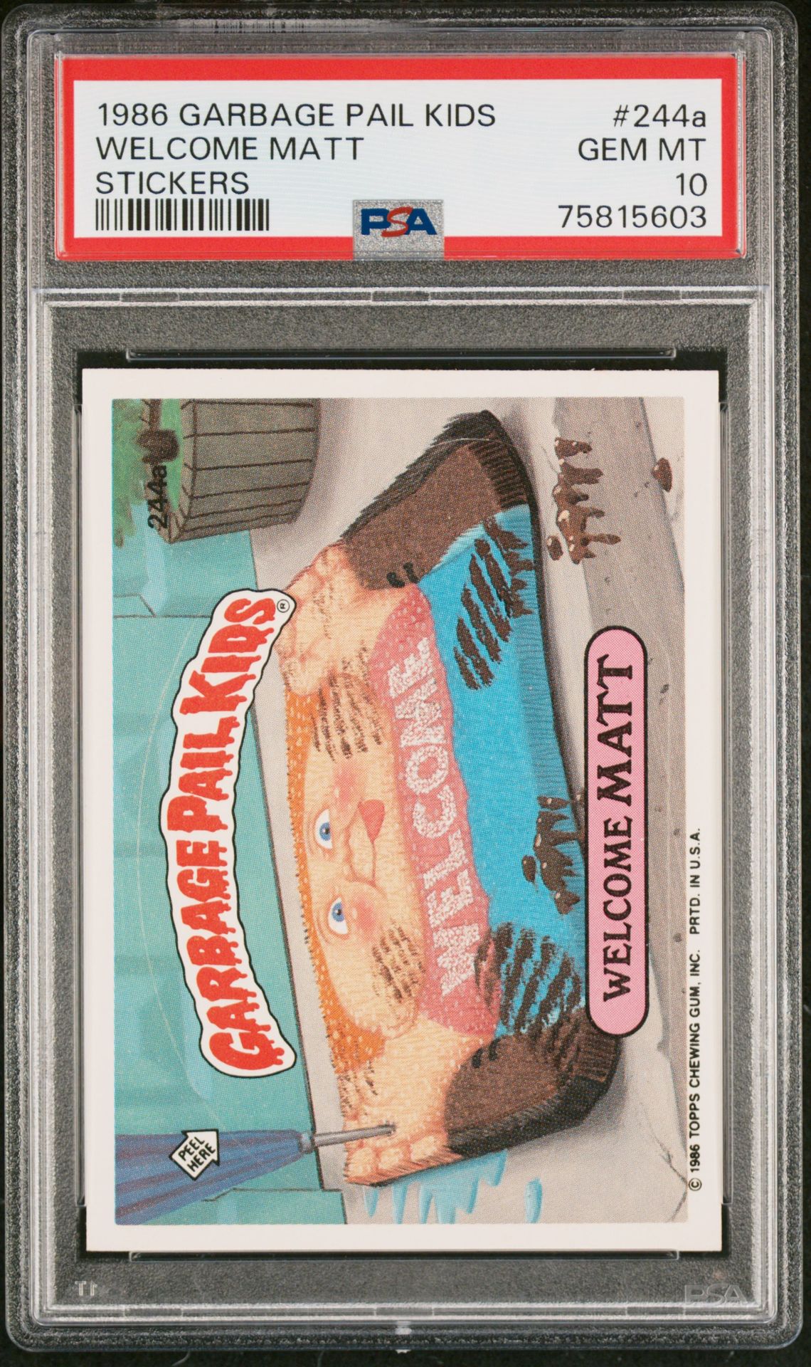 Welcome Matt PSA 10