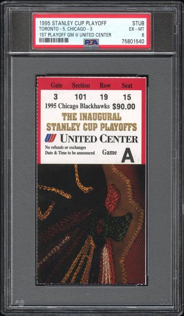 1ST PLAYOFF GM @ UNITED CENTER