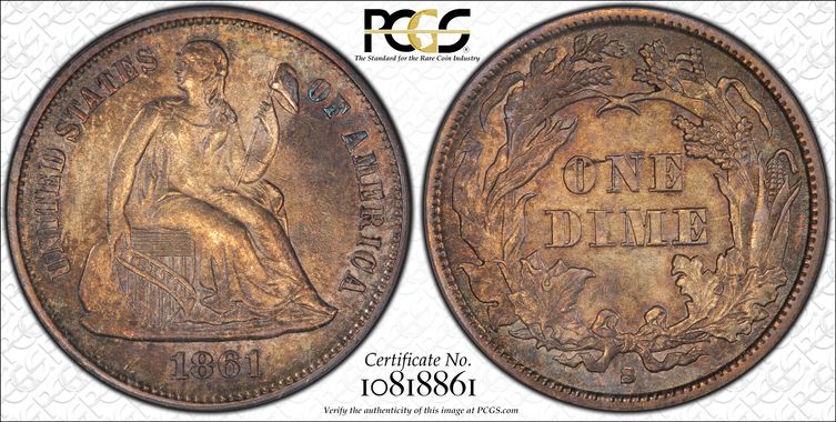 Cert 10818861 - Coin Image