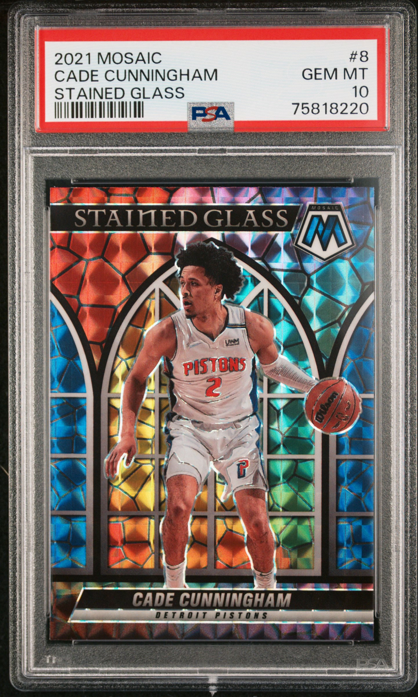 25枚限定】2021 Panini Mosaic Cade Cunningham White Prizm RC