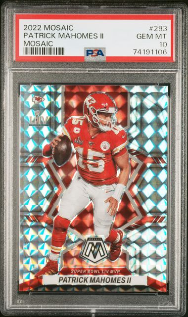 2022 Panini Mosaic #293 Patrick Mahomes II Super  