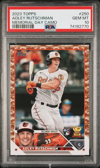 2023 Topps TOPPS Camo #250 Adley Rutschman front