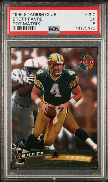 : 1993 Topps #250 Brett Favre Near Mint/Mint : Collectibles &  Fine Art