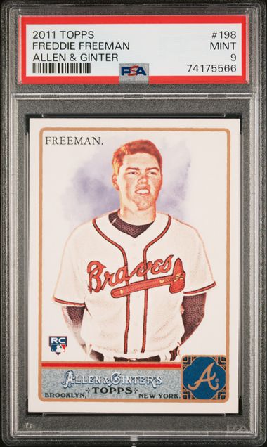 2011 Topps Allen & Ginter #198 Freddie Freeman Rookie Card – PSA