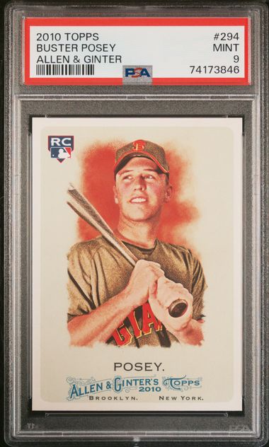 2010 Bowman Gold Baseball #208 Buster Posey Rookie Card at