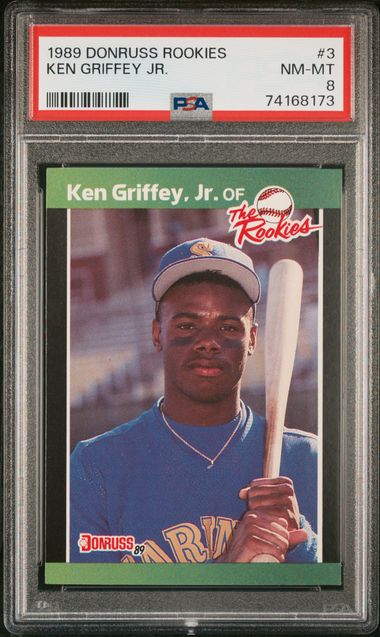 Ken Griffey Jr. 1989 Donruss The Rookies Rookie #3 - 1989 - US