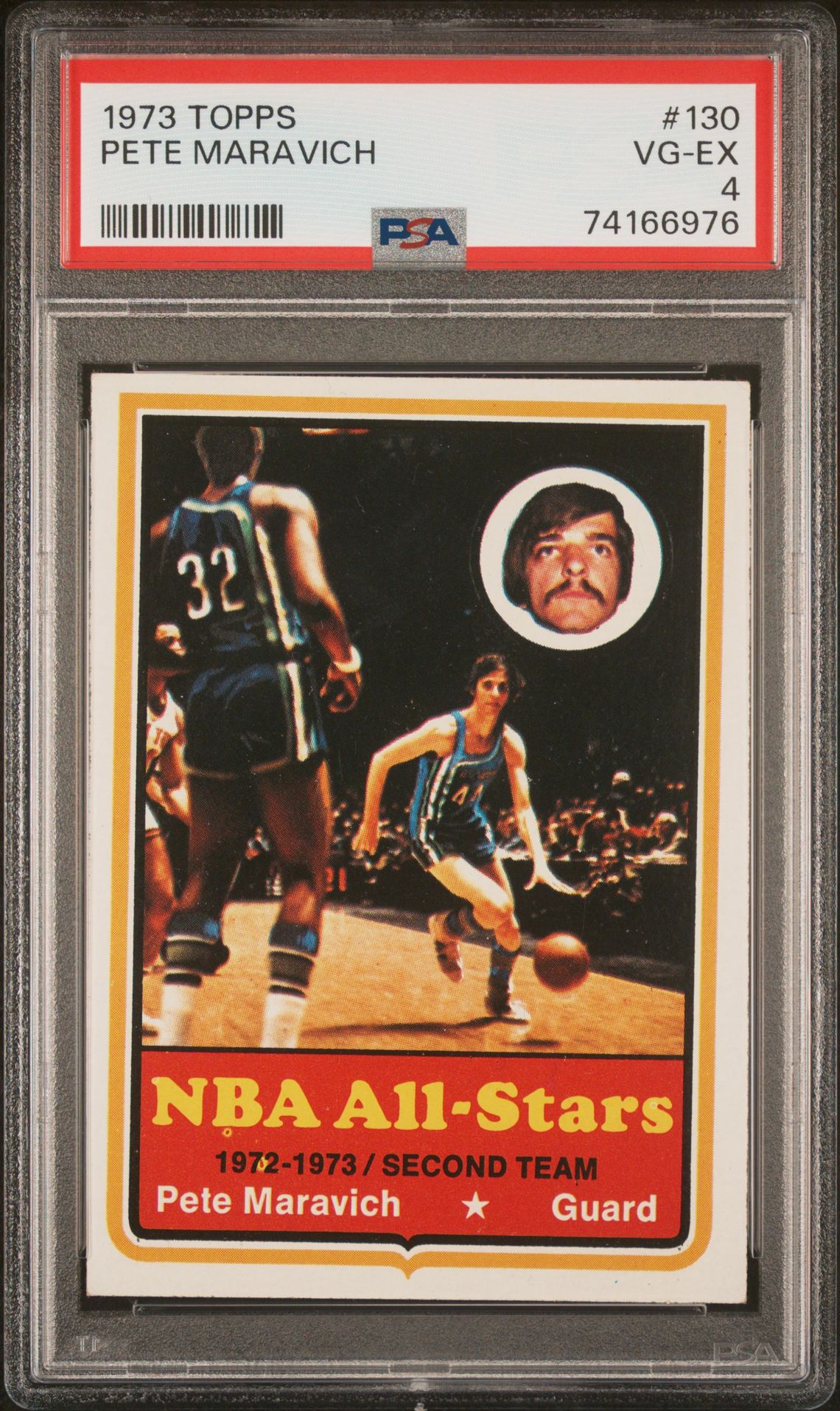 1973 Topps TOPPS #130 Pete Maravich front