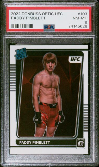 Paddy Pimblett outlet Silver PSA 10