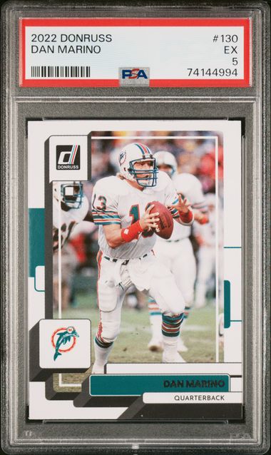 1984 Topps #123 Dan Marino Rookie Card – PSA EX-MT 6 on Goldin