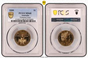 2000 $1 Victoria Cross MS68