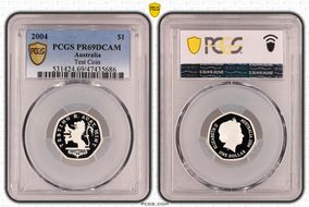 2004 $1 Test Coin PR69DCAM