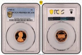 1989-S 1C PR69DCAM