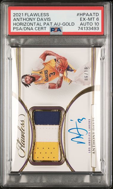 Carmelo Anthony Los Angeles Lakers Autographed 2021-22 Panini