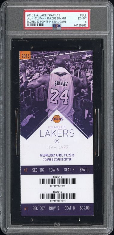PSA 6 cert 74129262