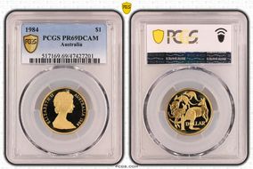 1984 $1 PR69DCAM