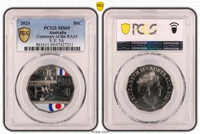 2021 50C Centenary of the RAAF S. E. 5A MS69