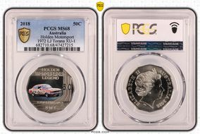 2018 50C Holden Motorsport Colorized 1972 LJ Torana XU-1 MS68