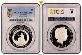 2000 $1 The Cartwheel Penny PR70DCAM