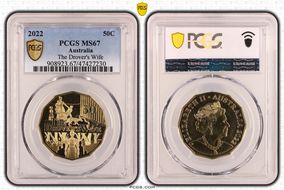 2022 50C The Drover's Wife MS67