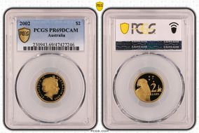 2002 $2 PR69DCAM
