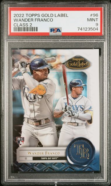 2022 Topps TOPPS GOLD LABEL CLASS 2 #96 Wander Franco front