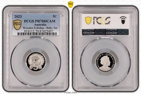 2023 5C Wooden Echidna - Baby Set PR70DCAM