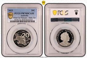 2023 20C Wind Up Platypus - Baby Set PR70DCAM