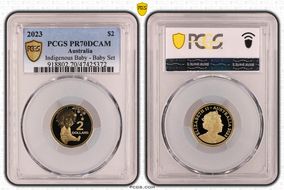 2023 $2 Indigenous Baby - Baby Set PR70DCAM