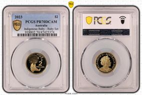 2023 $2 Indigenous Baby - Baby Set PR70DCAM