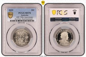 2022 20C ABC 90th Anniversary MS70