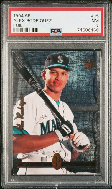 Alex Rodriguez - 1994 Upper Deck #24 FOIL ROOKIE