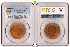 1948 (m) 1D KM-36 MS64RB