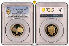 2019 $1 E- Esky Great Aussie Coin Hunt PR69DCAM