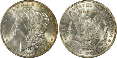 1886-O $1 MS62