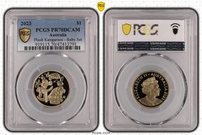 2023 $1 Plush Kangaroos - Baby Set PR70DCAM